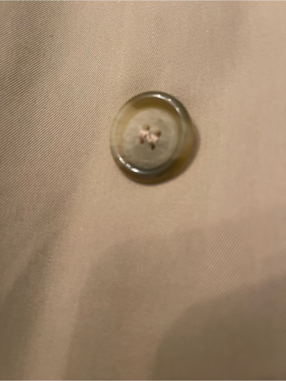 Burberry Khaki Double-Breasted Trench Coat with Waist Belt - Picture 12 of 16